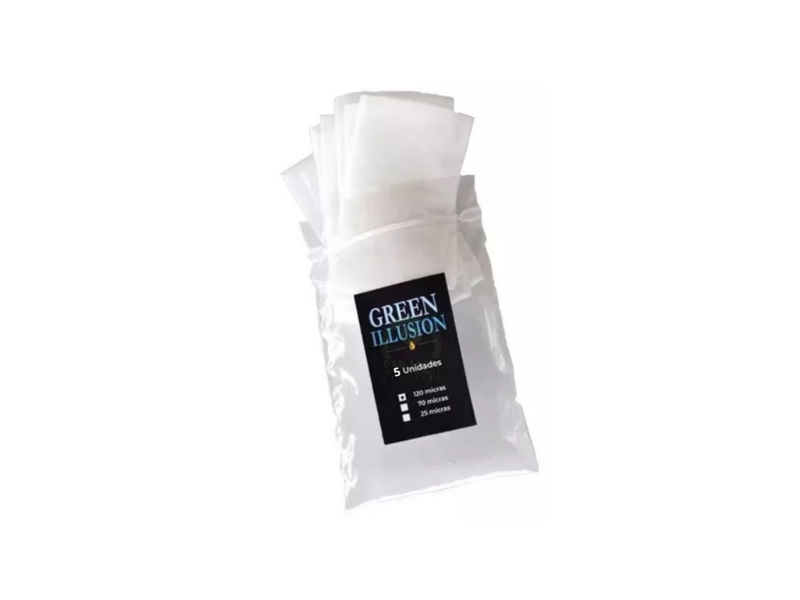 Bolsas Mallas Para Rosin 25 Micras 5 U. Green Illusion